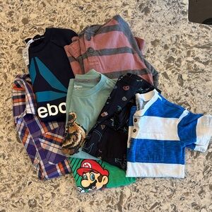 Bundle of boys shirts size 8